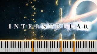 Hans Zimmer  Interstellar  Main Theme Piano Cover FREE MIDI [upl. by Ynattirb573]