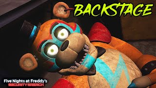 Five Nights at Freddys Security Breach FNAF  BACKSTAGE Guide  Where to Find a Backstage Pass [upl. by Victoria793]