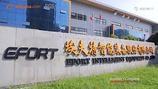 EFORT Introduction by SGS certificated from Alibaba 202309 [upl. by Nelyaw]