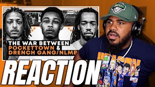 The War Between PocketTown amp DrenchGang  NLMB  Short Version REACTION [upl. by Dnyletak346]