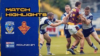 Highlights R21  Huddersfield v Warrington [upl. by Shore23]