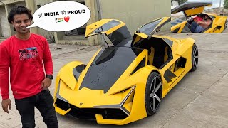 WORLD के पहले इंसान जिन्होंने LAMBORGHINI TERZO घर पे बनादी😱❤️  15 Lakhs TannaDhaval [upl. by Ahsael]