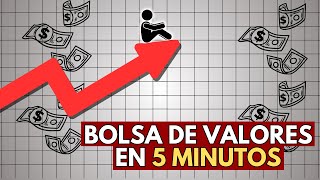 Cómo funciona la BOLSA DE VALORES en 5 minutos 💰 [upl. by Thorlay419]