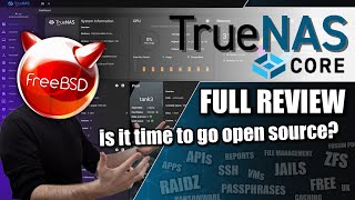 TrueNAS Software Review  Time To Go Open Source [upl. by Gemina]