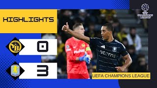 Aston Villa 30 Young Boys Dominant Display in Champions League Return [upl. by Lody269]