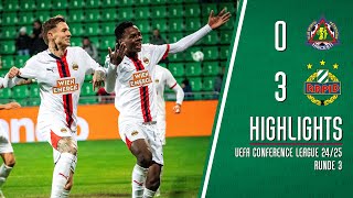 Highlights PetrocubHîncesti – SK Rapid [upl. by Assirak]