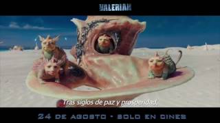 Prepárate para conocer Alpha con Valerian Trailer subtitulado [upl. by Anerev]