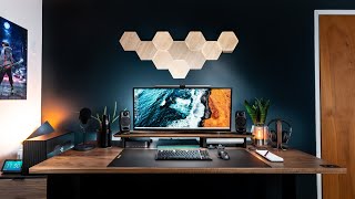 The DREAM Desk Setup and Office Tour  Modern amp Simple [upl. by Foss]