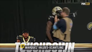 Carr To ValdesScantling For A 40yd TD  FALCONS vs SAINTS  202425 NFL SEASON WEEK 10 [upl. by Buckingham]