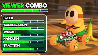 Can I WIN on VIEWER Combos  Shy Guy Inkstriker  Pick My Combo Episode 114  Mario Kart 8 Deluxe [upl. by Illek]