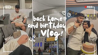 BACK HOME FROM DUBAI ON BIRTHDAY 🎂 🎈  BIRTHDAY VLOG [upl. by Gilberta]