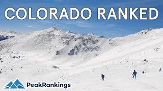 Colorado Ski Resorts RANKED  Worst to Best [upl. by Cirda]