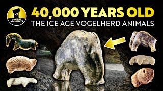 40000YearOld Ice Age Figurines The Vogelherd Animals  Ancient Architects [upl. by Tloc]