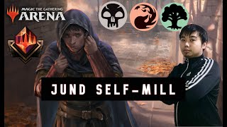 Mythic Historic Jund SelfMill  Graveyard Strategy Deck Tech and Mythic Gameplay MTG mtgarena [upl. by Jehius]