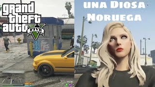 GTA 5 ROLEPLAY RUBIUS JJ MEJORES MOMENTOS FORASTEROS RP HD ES UNA DIOSA NORUEGA [upl. by Anerak145]