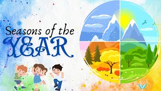 Seasons of the Year Song for kids  WiggleBerry  Kids Rhymes amp Songs [upl. by Yecal]