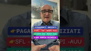 DOPPIA RICARICA 👉Assegno di inclusioneSFLNASPI AUU730 RENZI  CARTA 80€ youtube shorts [upl. by Rastus]