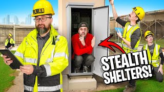 EXTREME STEALTH SHELTERS HIDE amp SEEK [upl. by Assilym563]