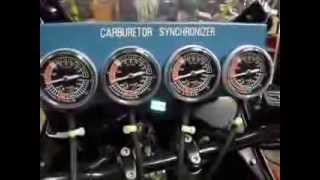 Yamaha XJ 600 51j synchronizing carburetors [upl. by Yrogerg]