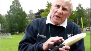 How to oil your stoolball bat [upl. by Nnyleitak836]