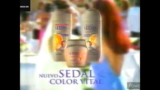 Sedal Color Vital Crema de Tratamiento quotBridesmaidquot 20s  Mexico 2002 [upl. by Sirob]