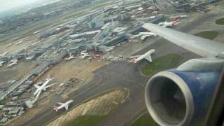 British Airways Boeing 757200 GCPER amazing powerful and steep take off at London Heathrow LHR [upl. by Talie]