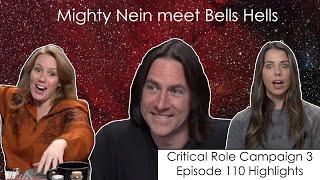 Mighty Nein meet Bells Hells  Critical Role Episode 110 Highlights and Funny Moments [upl. by Nuawed]