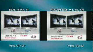 Digital TV Transition KCAL [upl. by Ricca851]