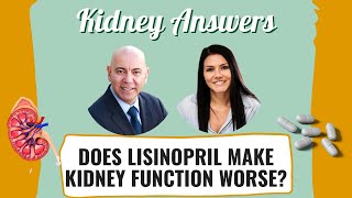 Does lisinopril make kidney function worse [upl. by Karleen]