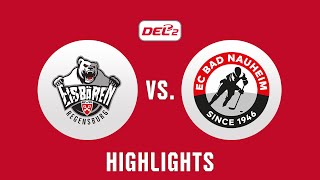 GAME HIGHLIGHTS  EISBÄREN REGENSBURG  EC BAD NAUHEIM  27092024 [upl. by Hinckley]