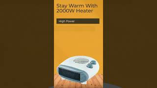 Stay Warm with 2000W Heater [upl. by Diskson]