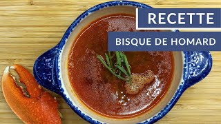 Recette de bisque de homard [upl. by Nashbar113]