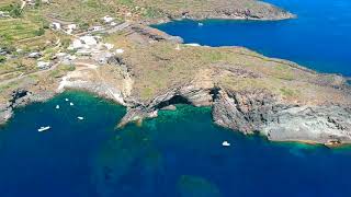 In volo sulla sicilia  drone dji spark  23 Cossyra  Pantelleria [upl. by Orapma167]