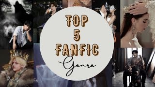 Top 5 “FANFIC GENRES” BTS YouTube Edition My Opinion [upl. by Fanning621]