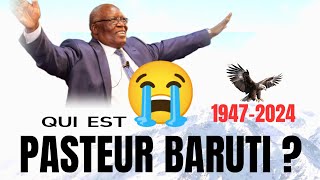 PASTEUR BARUTI BIOGRAPHIE ET PARCOURS PASTORAL QUI EST LE PASTEUR BARUTI [upl. by Adiehsar]