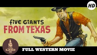 The five giants from texas  Western  Full movie in english [upl. by Enelyahs]