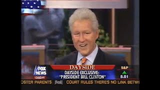 Steve Bridges as President Bill Clinton on Fox News quotDaysidequot stevebridges2010 [upl. by Dugan]