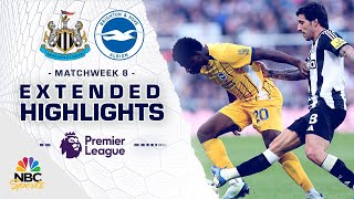 Newcastle United v Brighton  PREMIER LEAGUE HIGHLIGHTS  10192024  NBC Sports [upl. by Bluma851]