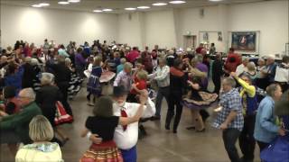 Square Dancing California State 57th Convention 2017 Victorville Saturday night 1st tip [upl. by Niwrud]