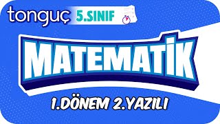 5Sınıf Matematik 1Dönem 2Yazılıya Hazırlık 📝 2024 [upl. by Ynot]