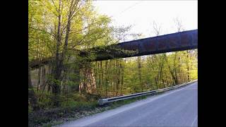 BampO Lake Branch Swine Creek Bridge near Middlefield Ohio in May 2019 [upl. by Patty620]