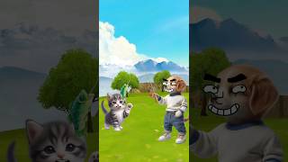 fishy fish cat cutecat trendingshorts dog [upl. by Yorel]