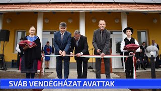 Sváb vendégházat avattak Ceglédbercelen [upl. by Hooker]