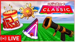 Event ALL Roblox Classic Event Launcher Items amp Avatars  Roblox Live Roblox robloxevent [upl. by Adnek]