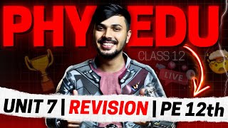 Physiology amp Injuries in Sports Unit 7 Revision Oneshot  Class 12 CBSE 202324 Mission 100 Marks 😍🔥 [upl. by Eeldivad]