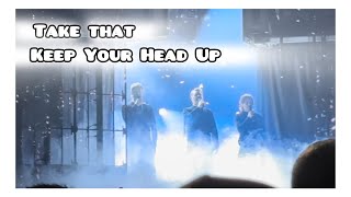 Take That  Keep Your Head Up  Live At Sheffield 13042024 [upl. by Norrad]