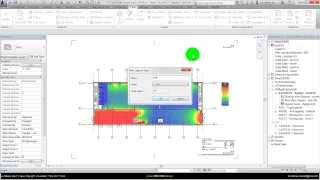 Autodesk Revit Velux Daylight Visualizer  Setup color scale legends in Revit with Legends [upl. by Woodley]