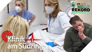 Notkaiserschnitt Vater kommt zu spät zur Geburt amp trägt Handschellen  Klinik am Südring  SAT1 [upl. by Nroht]