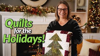 Christmas Home Tour with Fran Morgan  Quilt Decorating Ideas [upl. by Fonda]