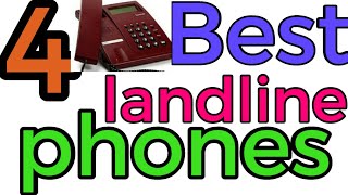 Best corded landline phones in india  Best landline phones 2021 for bsnl broadband [upl. by Fortunia850]